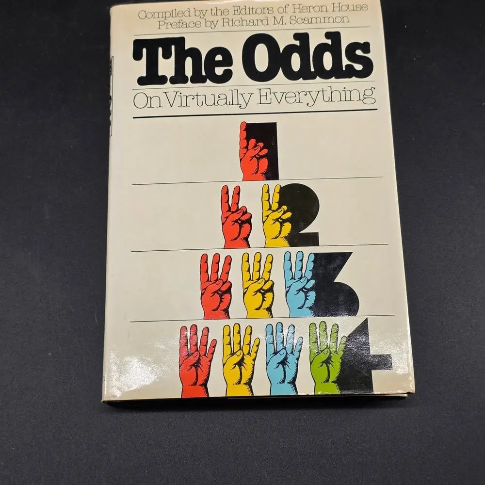 The Odds On Virtually Everything Scammons Verstappen 1980 Statistics Book